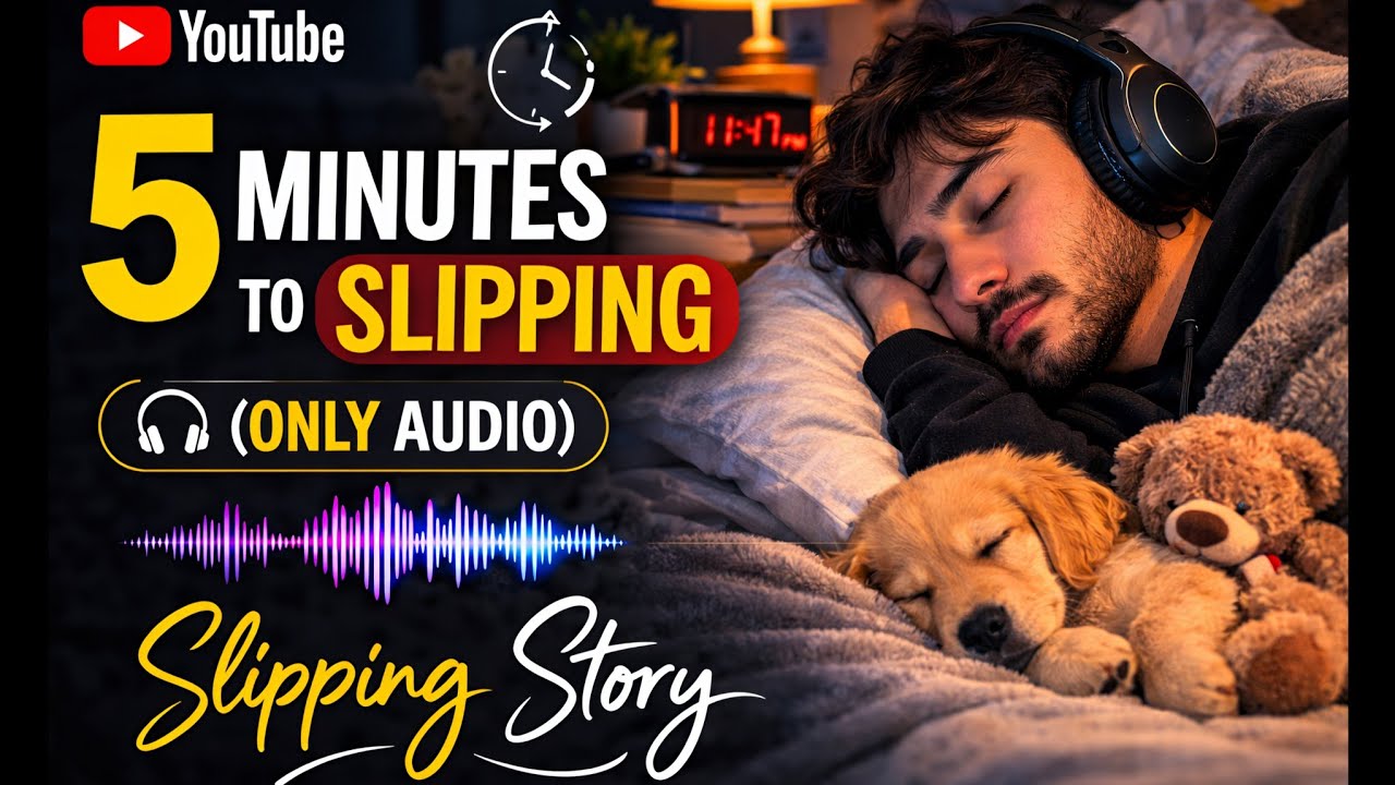 Fall Asleep in 5 Minutes 😴 | Calm Sleep Story with Relaxing Voice (Only Audio)
