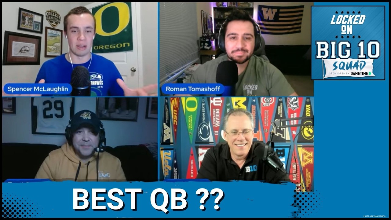 BIG 10 SQUAD: Ranking the BEST Quarterbacks in the Big 10