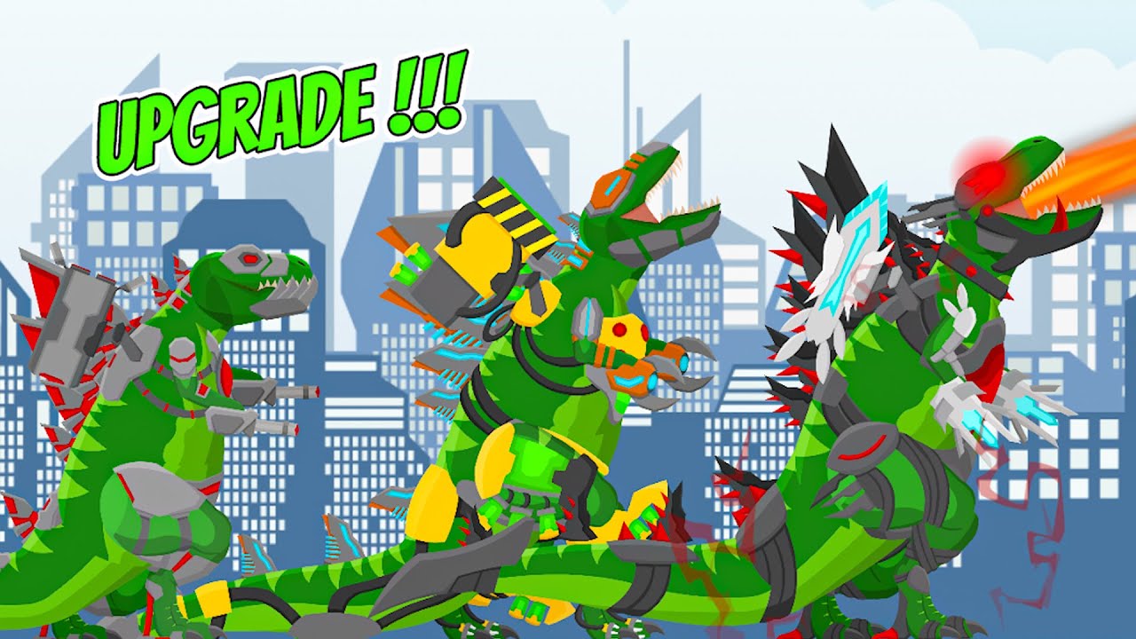 CYBORG TITAN REX - CITY RAMPAGE | Dino King 211212