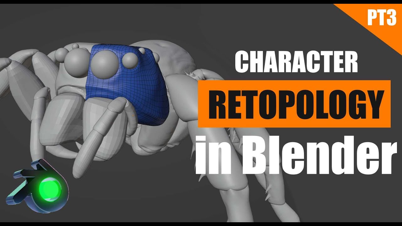 A cosa Serve e Come Si Fa la RETOPOLOGY in Blender (PT. 3 del corso di character)