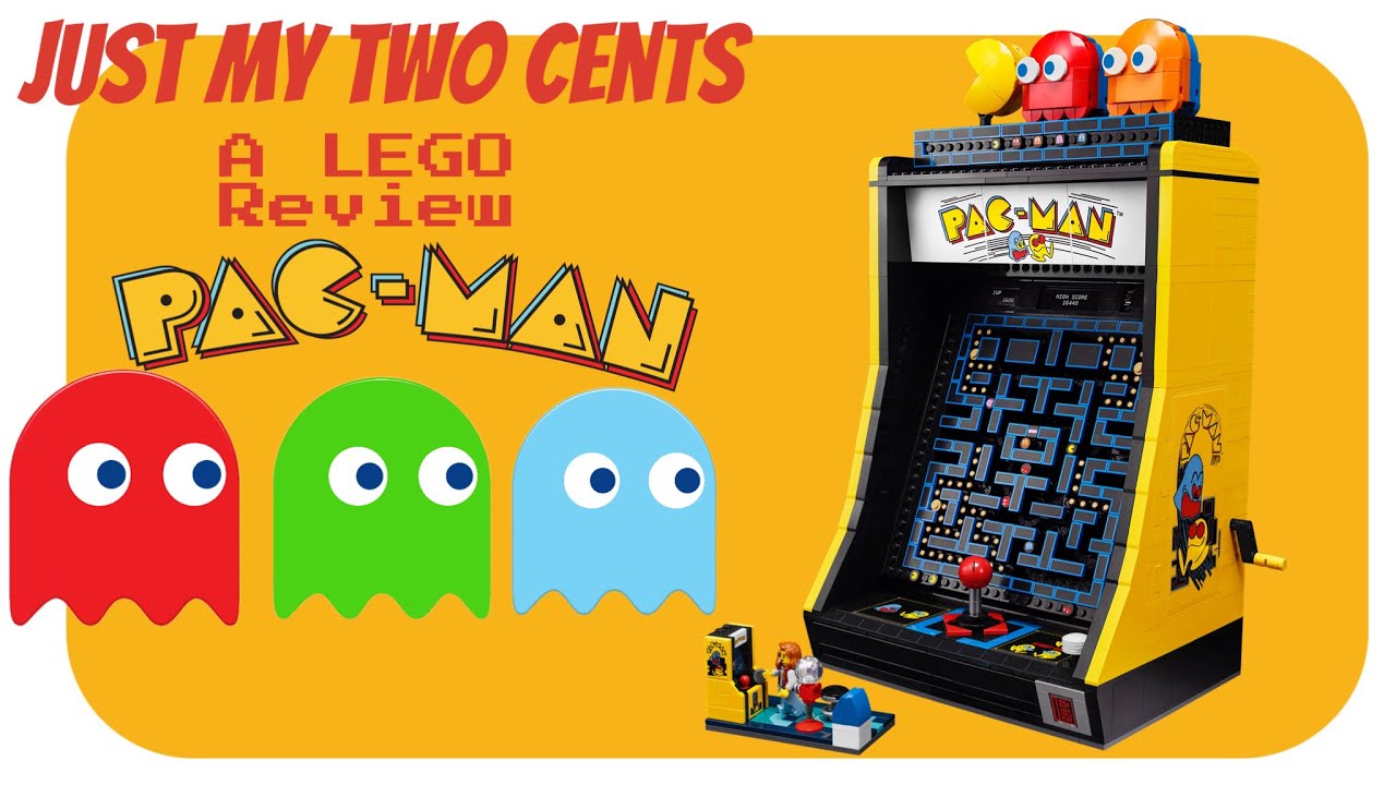 A LEGO review: PAC-MAN Arcade Machine