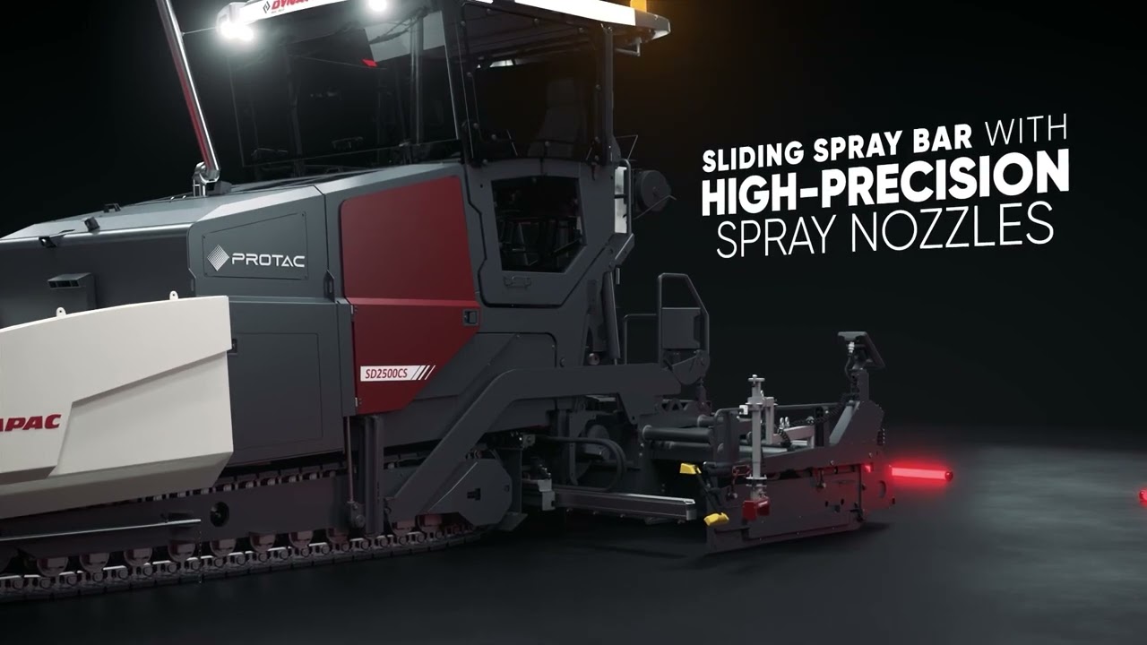 DYNAPAC SprayPaver SD2500CS PROTAC