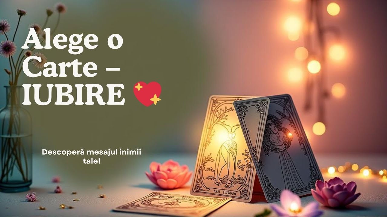 Tarot pentru iubire 2025 &bull; Alege o carte (Pick a card) &mdash; reconectări, pasiune, vindecare