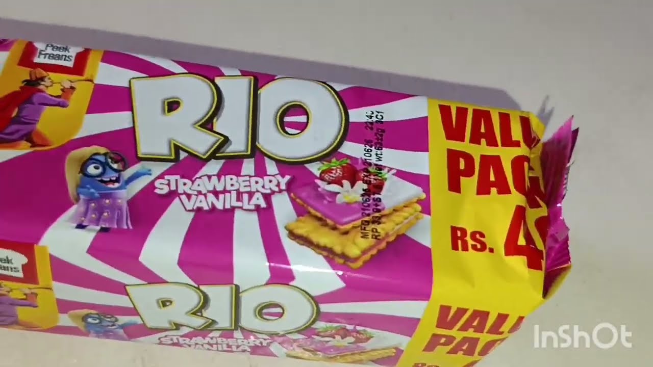 Rio Strawberry Biscart My Vlog Good volg Rio Strawberry Biscart 