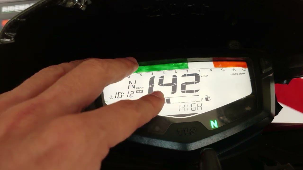 Funciones Completas Tablero TVS Apache 200 4V 2017