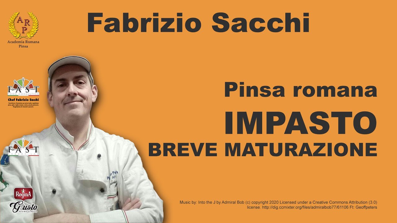 Impasto per pinsa romana con planetaria