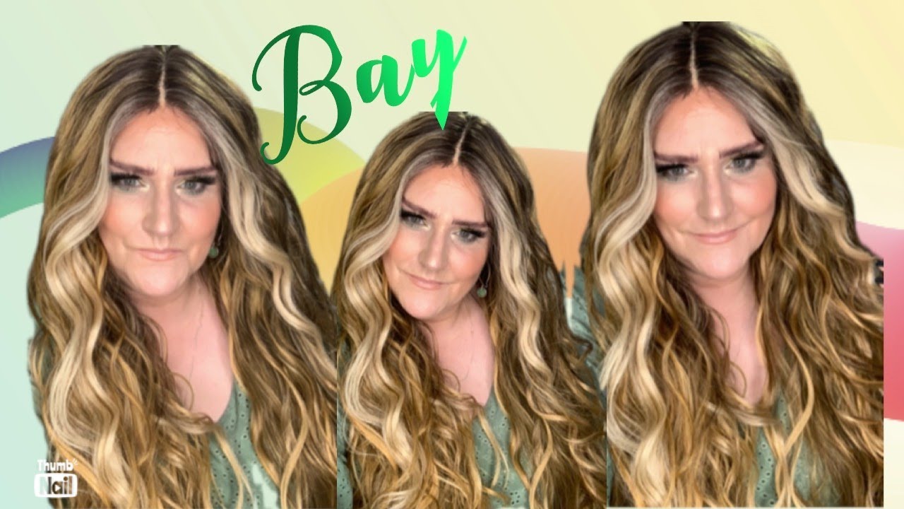 🌻I CAN'T GET OVER THIS COLOR!!|MOTOWN TRESS LDP-BAY Wig Review|Synthetic|OT GOLDSWIRL|wigtypes