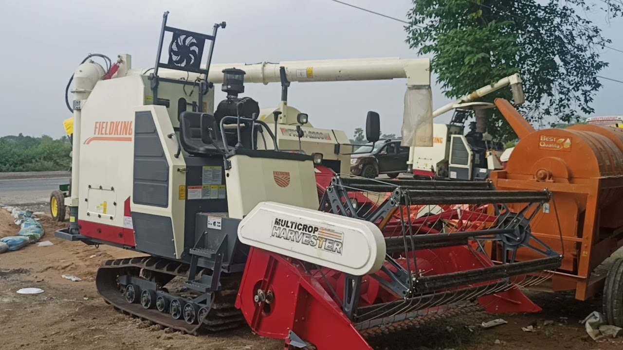 Fieldking Track Combine #Fieldking #21.50Lakhs