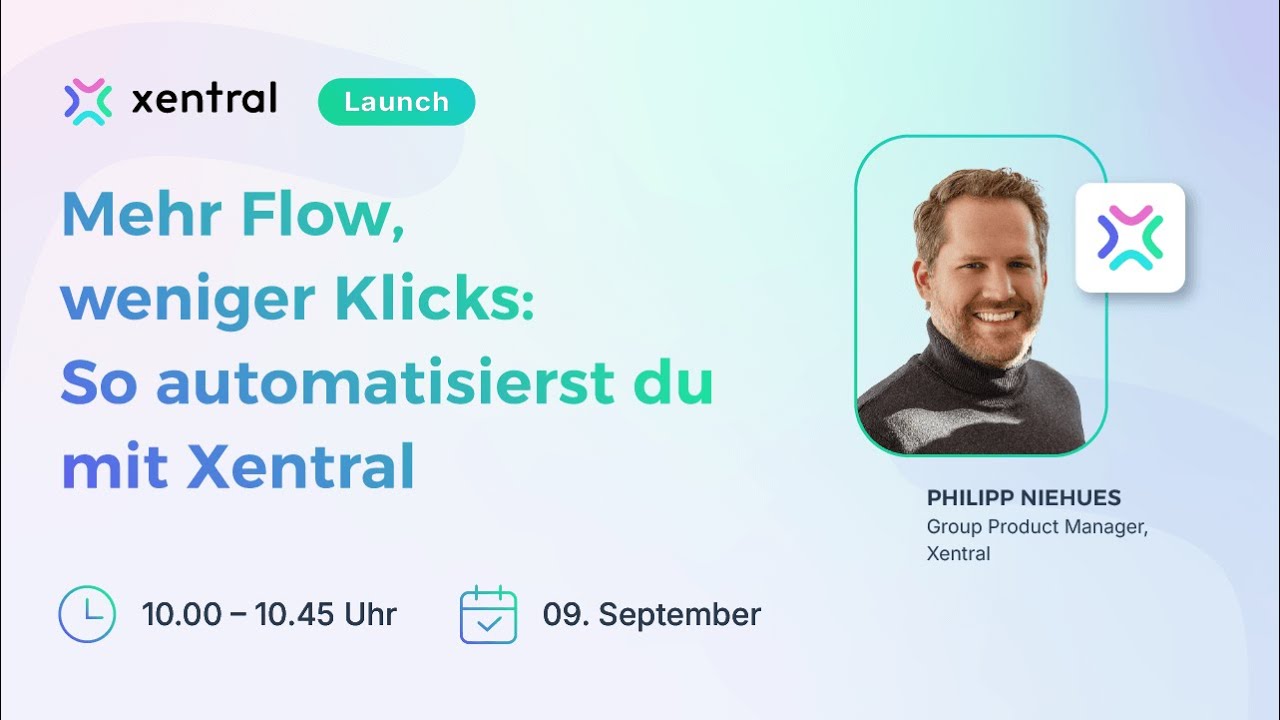 Zu viele Klicks im ERP &ndash; Automatisiere mit Xentral Flows | Xentral ERP