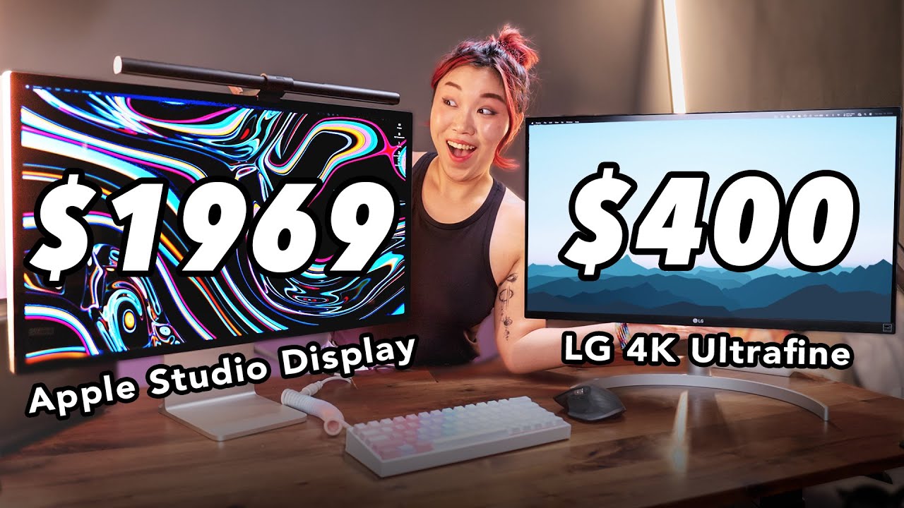 Apple Studio Display vs LG 4K! MONITOR BATTLE 🔥