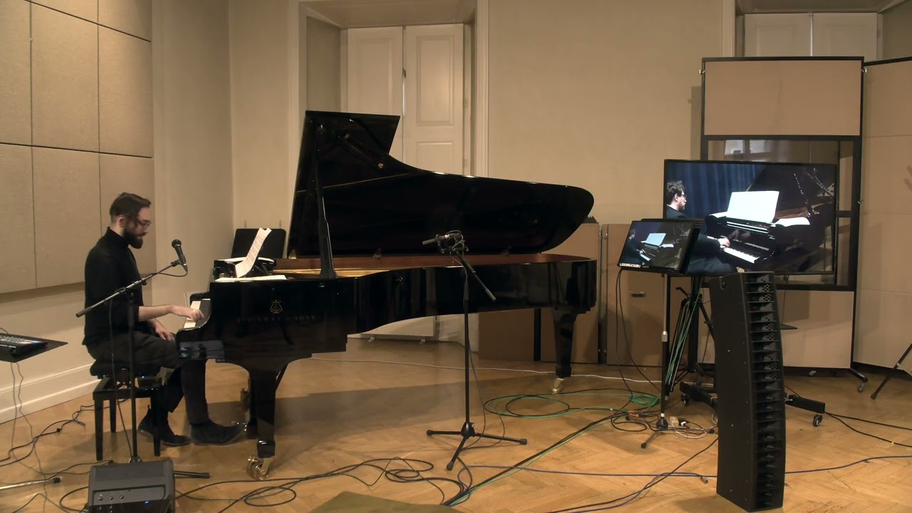 Dvorak - Slavic Dance No. 8 in G minor Ultra low latency session HAMU Prague - JAMU Brno