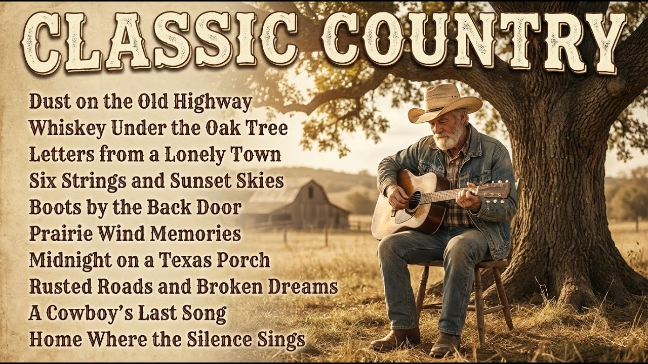 Best Country Love Songs Playlist | Classic Country Music That Touches the Soul