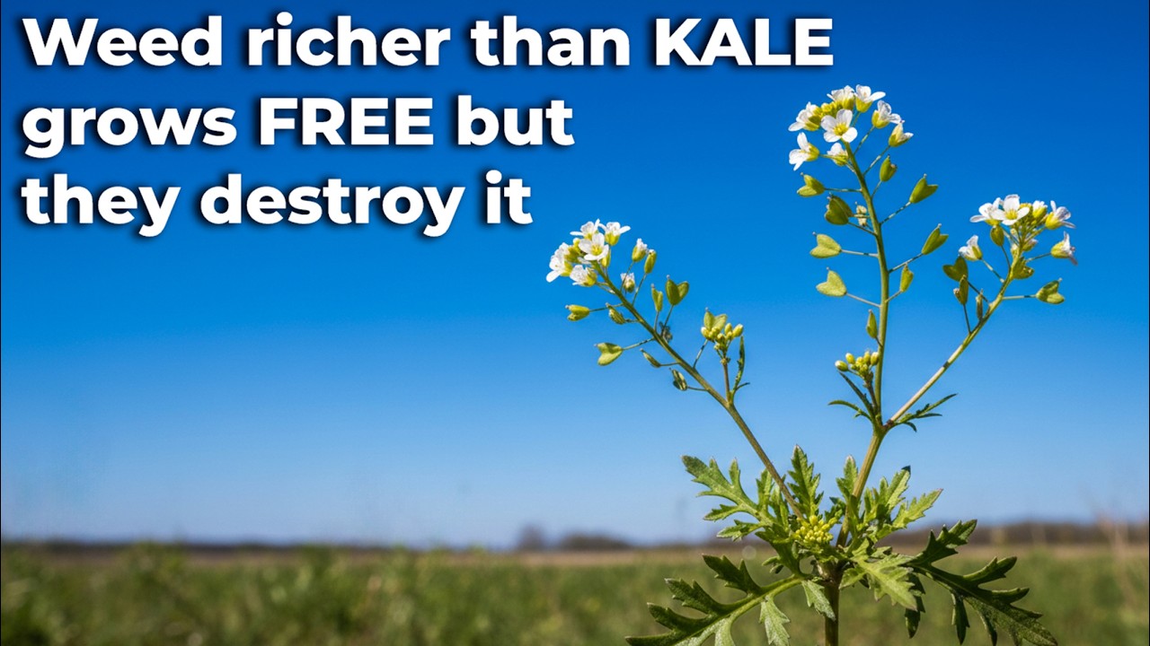 More Calcium Than Milk, Peppery Taste, Grows Free — But Called A 