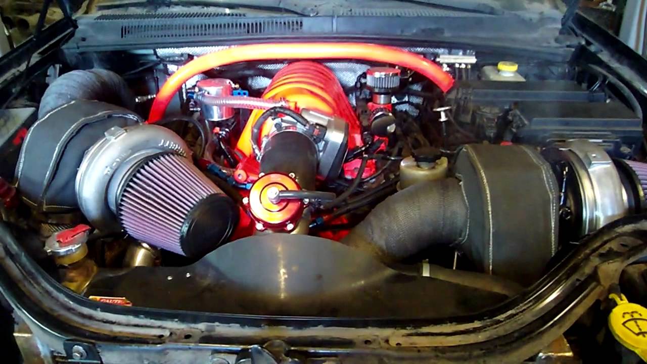 Jeep SRT8 Twin turbo Garrett GTX4202 1200+