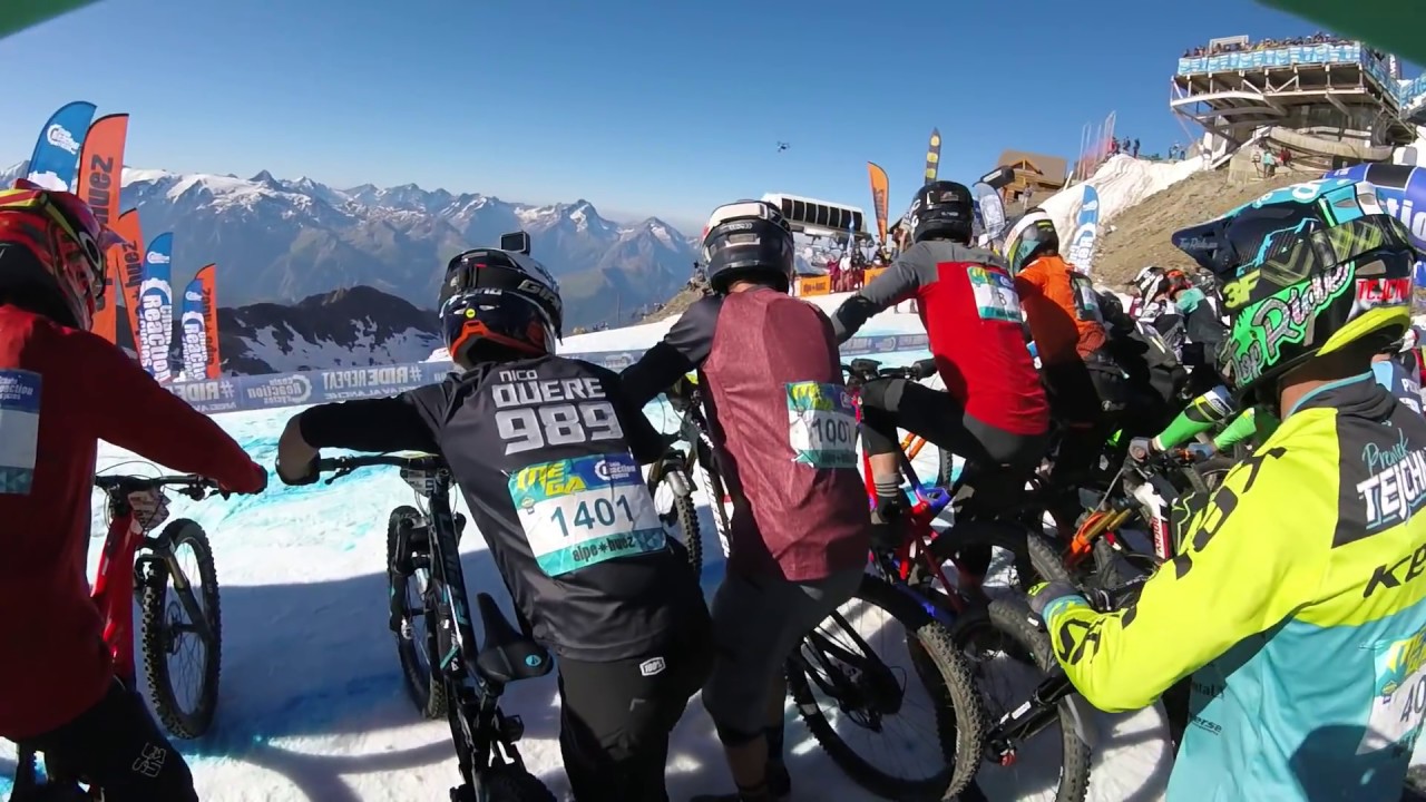 Megavalanche 2018 crash sur le glacier et grosse remontée pour finir 89e scratch