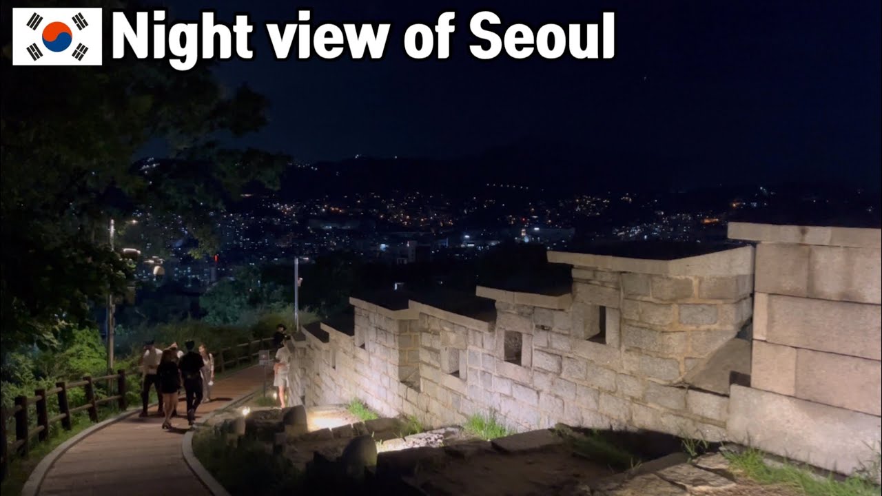 [Korea40] Best Night view in Seoul?? Go to Naksan park!!!