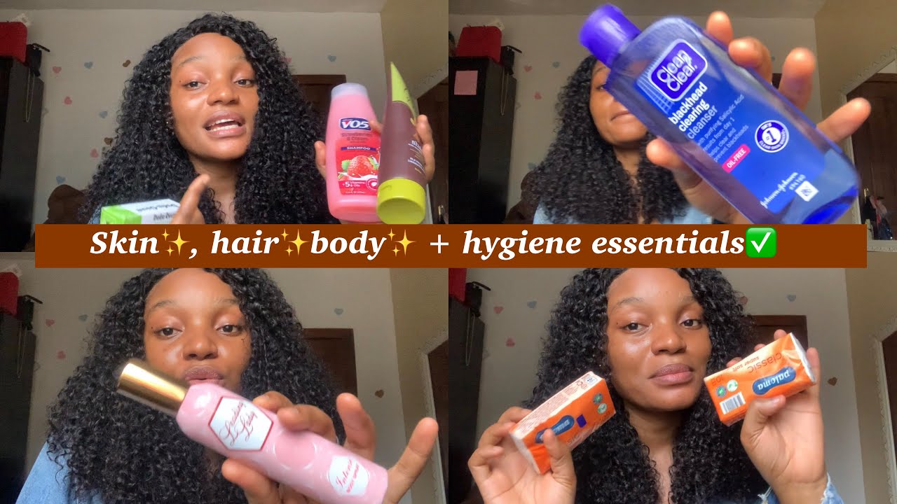 *Affordable* skin✅, hair and body products 🤎+ Hygiene tips ✨