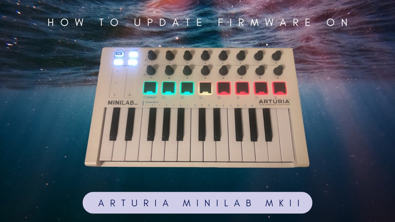 How to Upgrade Firmware on Arturia Minilab MKII