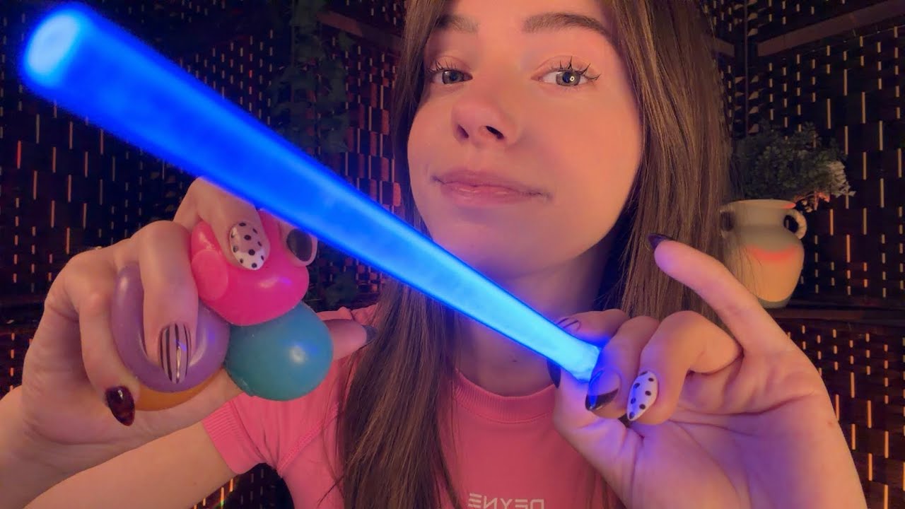 ASMR Eyes Closed Games To Help You Sleep ☁️ (follow instructions, light triggers)