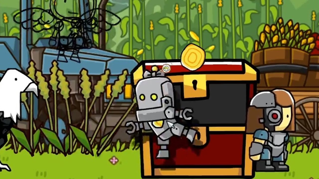 Scribblenauts Human, Cyborg, And Robot