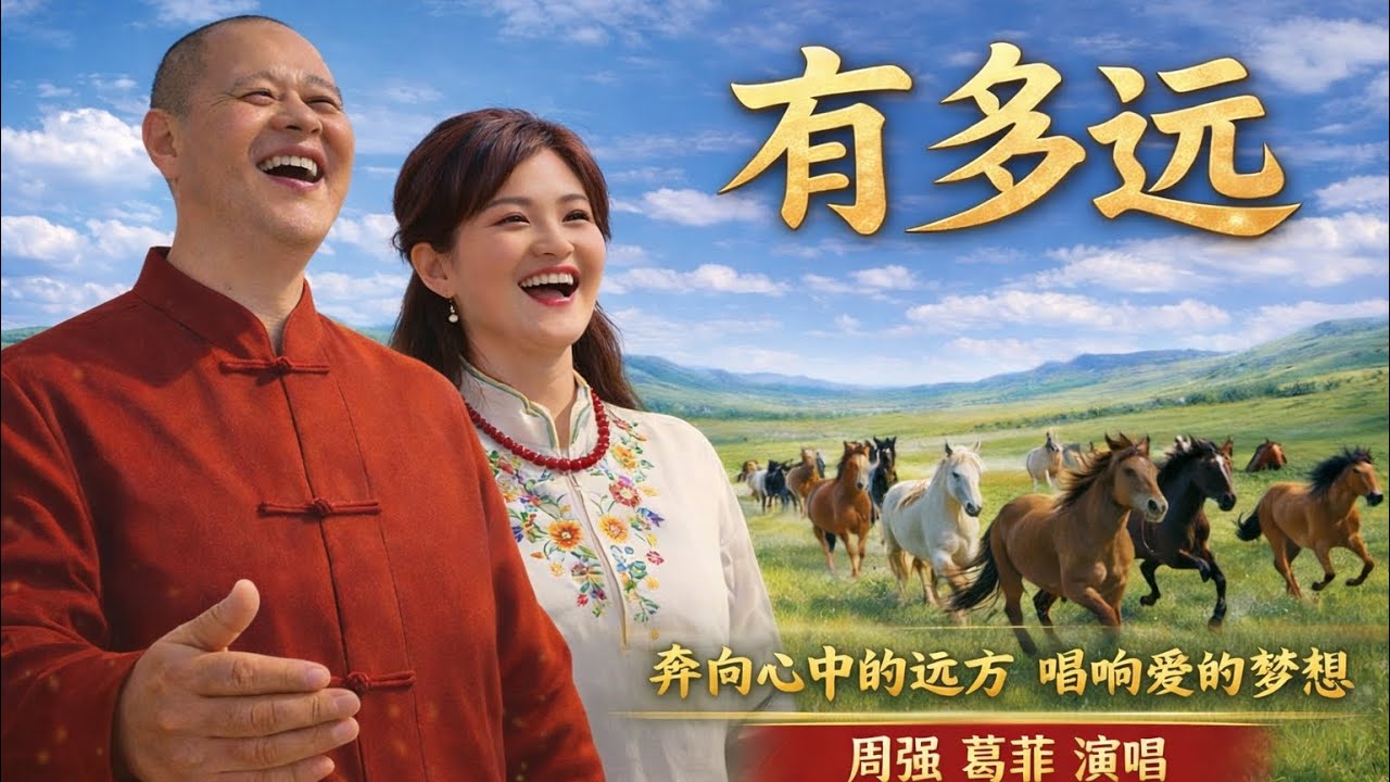 #有多远#周强Music#远过山海 心未曾远#民族民谣MV#唱响思念与牵挂的灵魂之歌#疗愈歌曲 