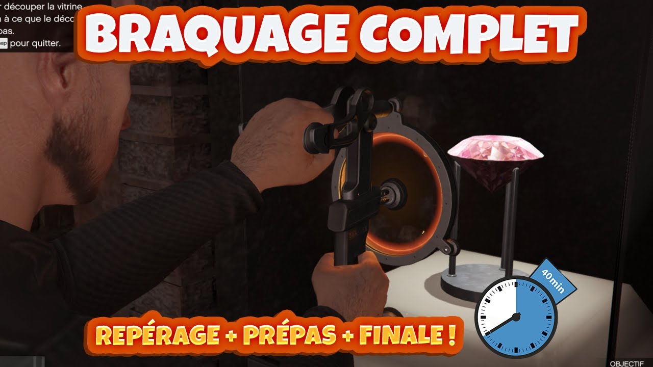 Braquage complet de Cayo Perico en 40 MINUTES Solo (Défi élite, Repérage + Préparations + Finale)