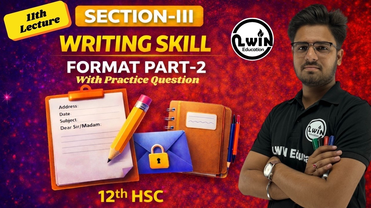 11. Writing Skill PYQ's Practice | 🔥Class 12 English | Board-Oriented Concepts | Maharashtra Board