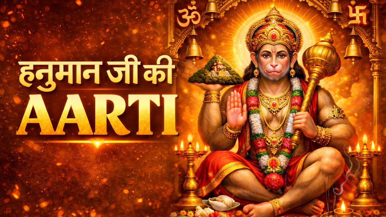 हनुमान जी की आरती | Jai Hanuman Aarti | Bajrangbali Aarti |Morning Bhajan