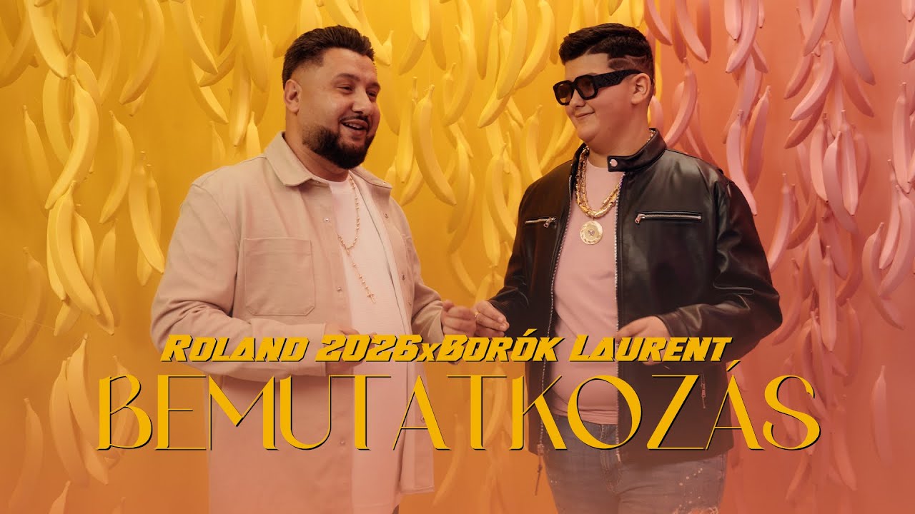 ROLAND 2026 X Bor&oacute;k Laurent - BEMUTATKOZ&Aacute;S / Official Music Video/4K