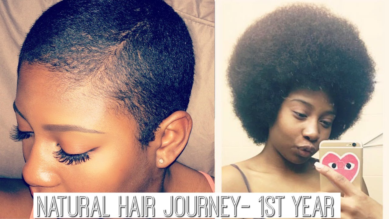 Natural Hair Journey - From The Very Beginning to my 1st Year