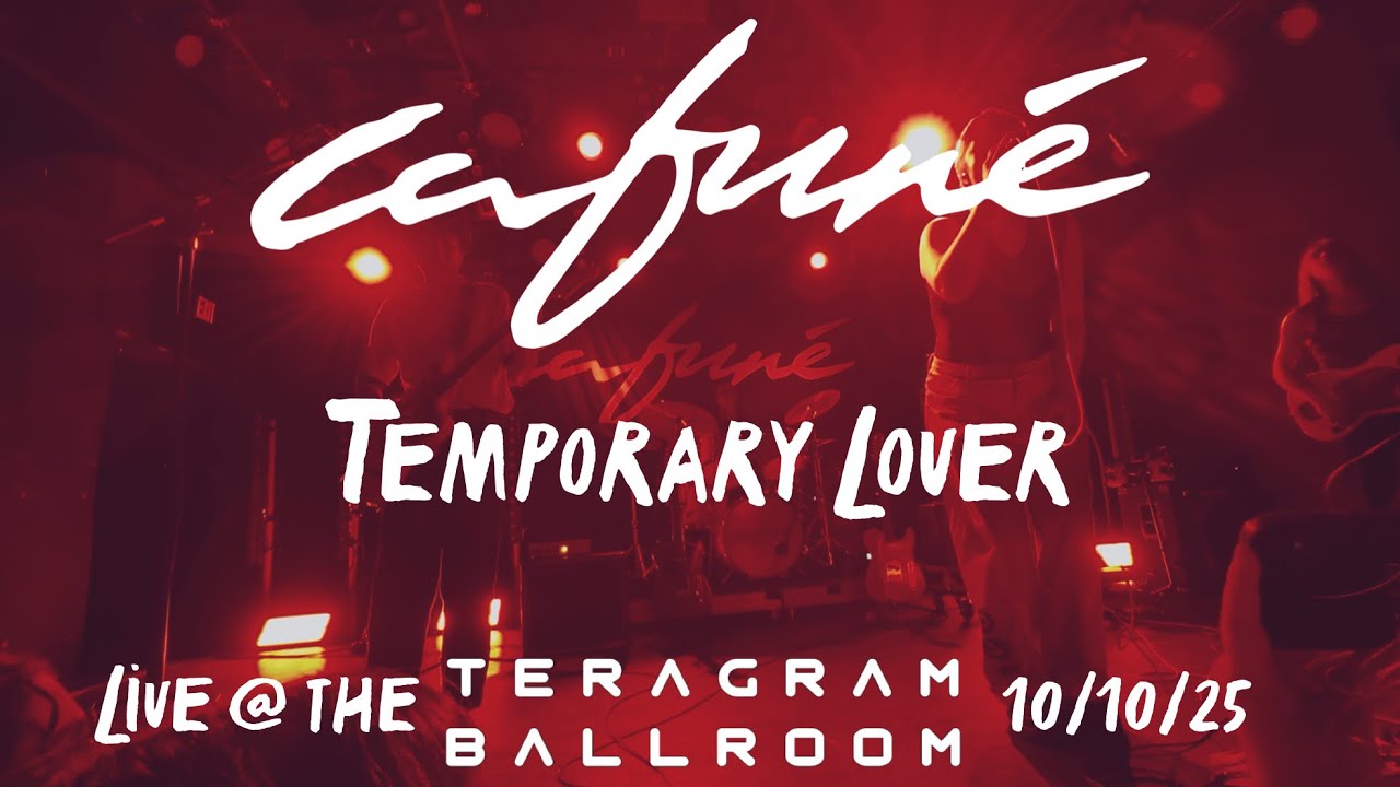 Cafuné - Temporary Lover (Live @ The Teragram Ballroom 10/10/25) #cafuné 