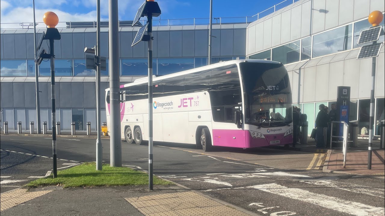 Stagecoach East Scotland Volvo B11RT Plaxton Elite i 54277 (YX66 WNH) Service 787