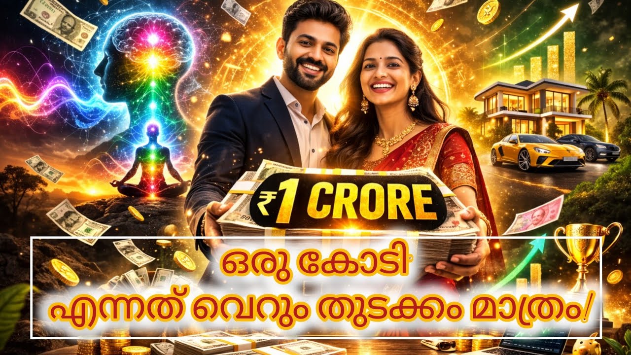 ലക്ഷ്യം ഒരുകോടി! നിങ്ങളുടെ ചിന്താഗതി മാറ്റിപ്പിടിക്കൂ  | Money Manifestation Malayalam |
