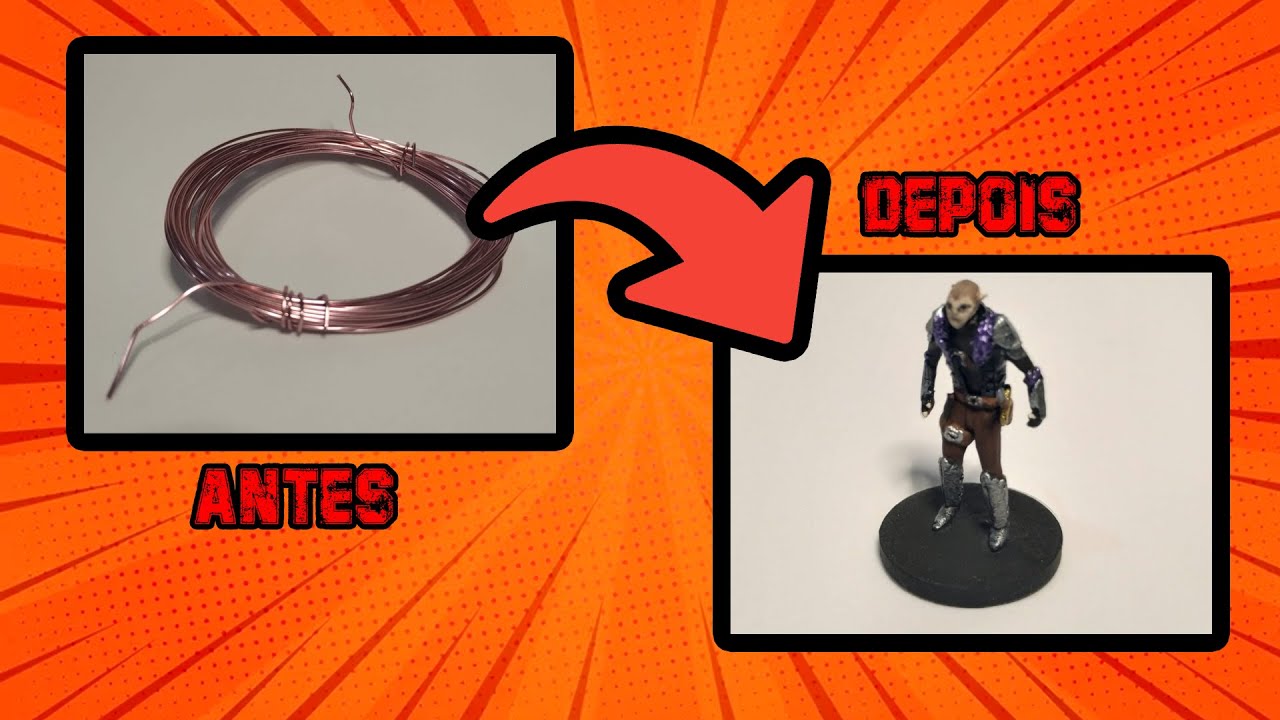 Como eu faço miniaturas de RPG a mão?  #rpg #miniaturas #rpgbr #brinquedos