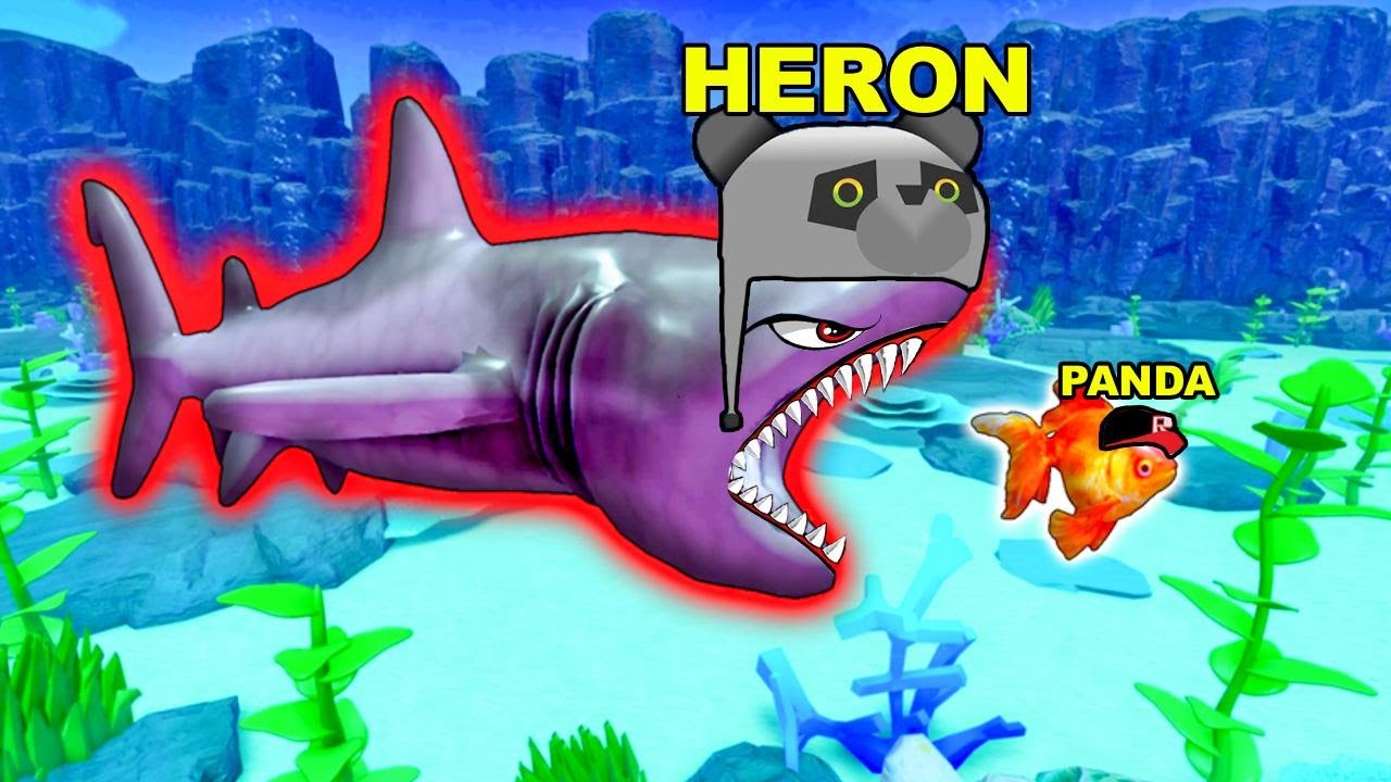 En Büyük Balık Olarak Herkesi Yedim! - Roblox