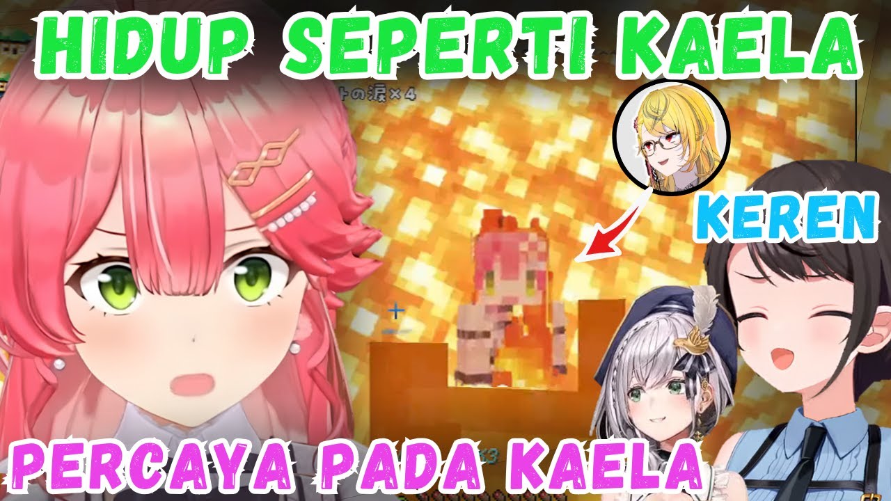 MIKO Kena Counter Pas Ajarin SUBARU Hidup Seperti KAELA Saat Berpetualang di Nether【Hololive | Clip】