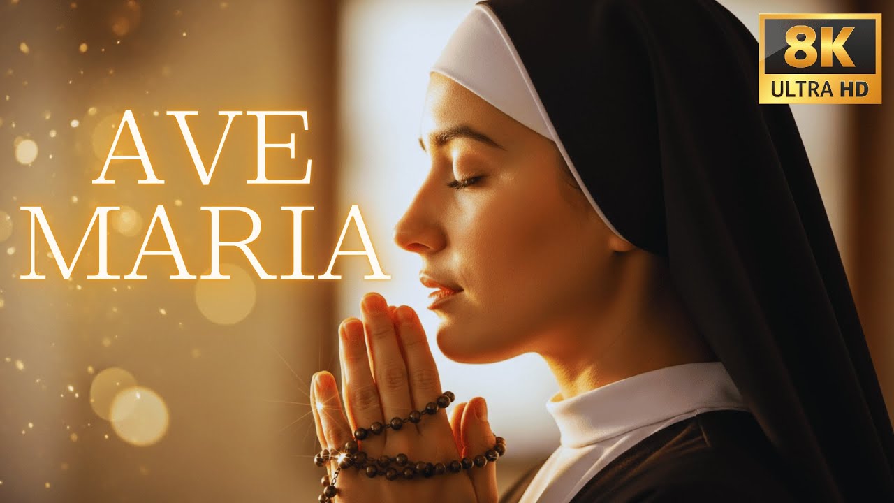 Ave María en Estilo Gregoriano | Himno Eterno de Fe y Devoción Mariana, Canto Sagrado