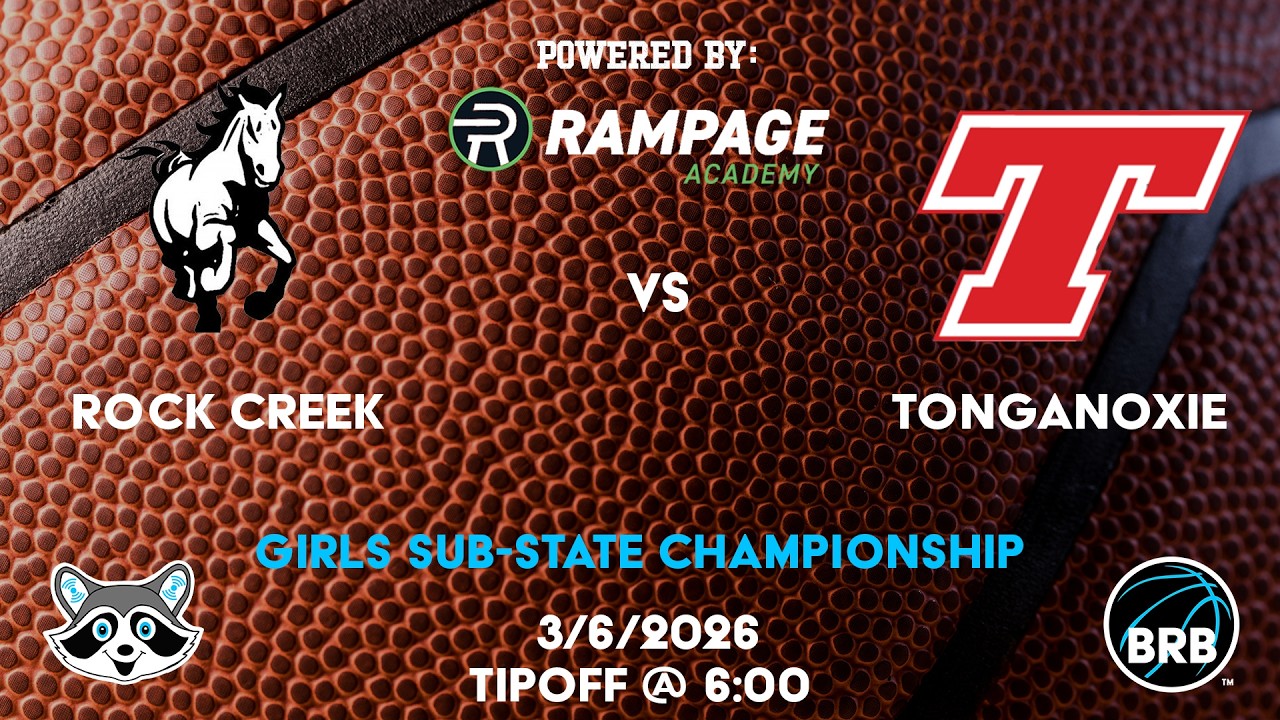 Rock Creek High School vs Tonganoxie High School Kansas Varsity Girls Basketball