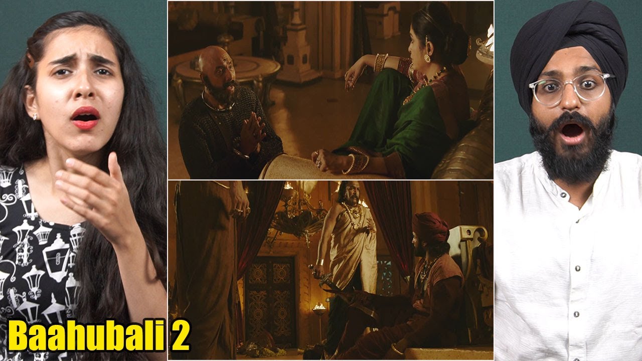 Baahubali 2 - Shivgami Orders Killing of Baahubali SCENE REACTION | Muskan's First Time Watching