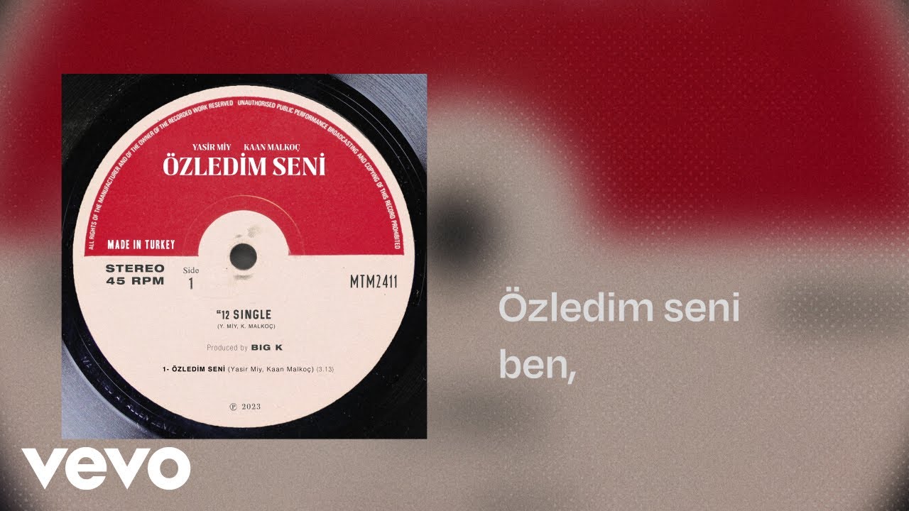 Yasir Miy, Kaan Malkoç - Özledim Seni (Lyric Video)