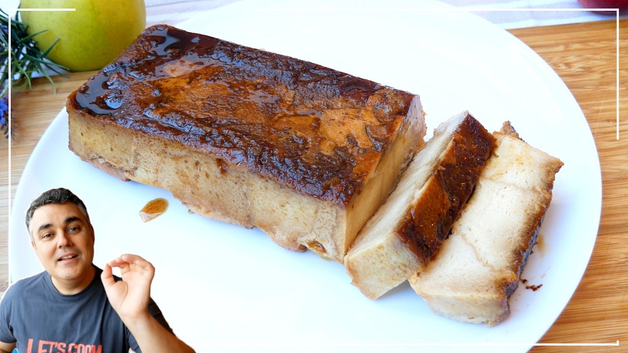 C&oacute;mo hacer pudin de pan duro y leche f&aacute;cil y delicioso con pan de la Calatrava