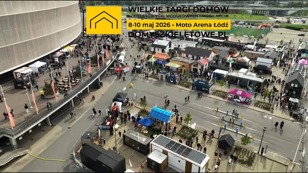 Relacja wideo z Wielkich Targów Domów Szkieletowych, Modułowych i Mobilnych - DomySzkieletowe.pl