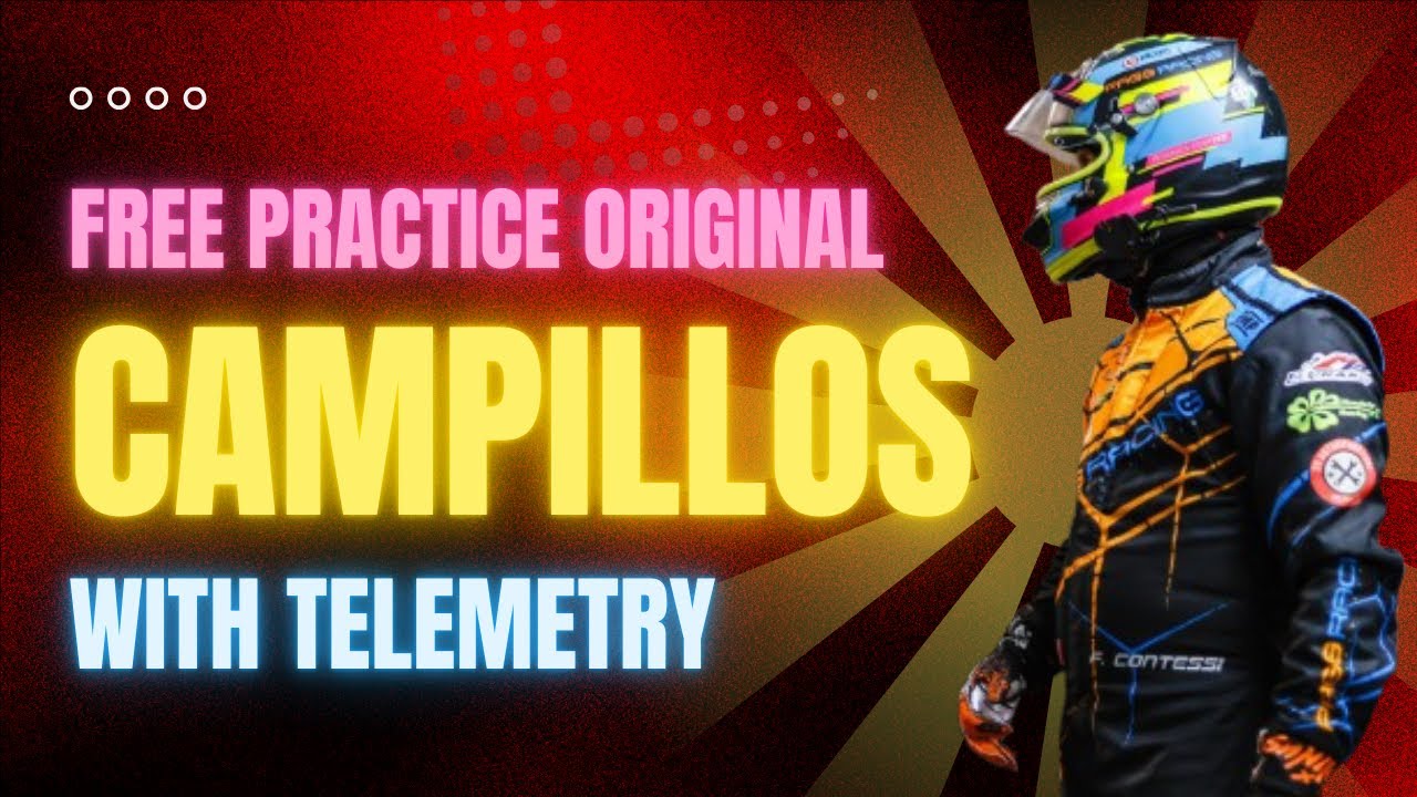 KARTING CAMPILLOS // FP ORIGINAL PAKETES CUP // with telemetry