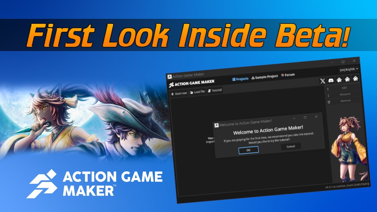 FIRST LOOK - Action Game Maker Godot