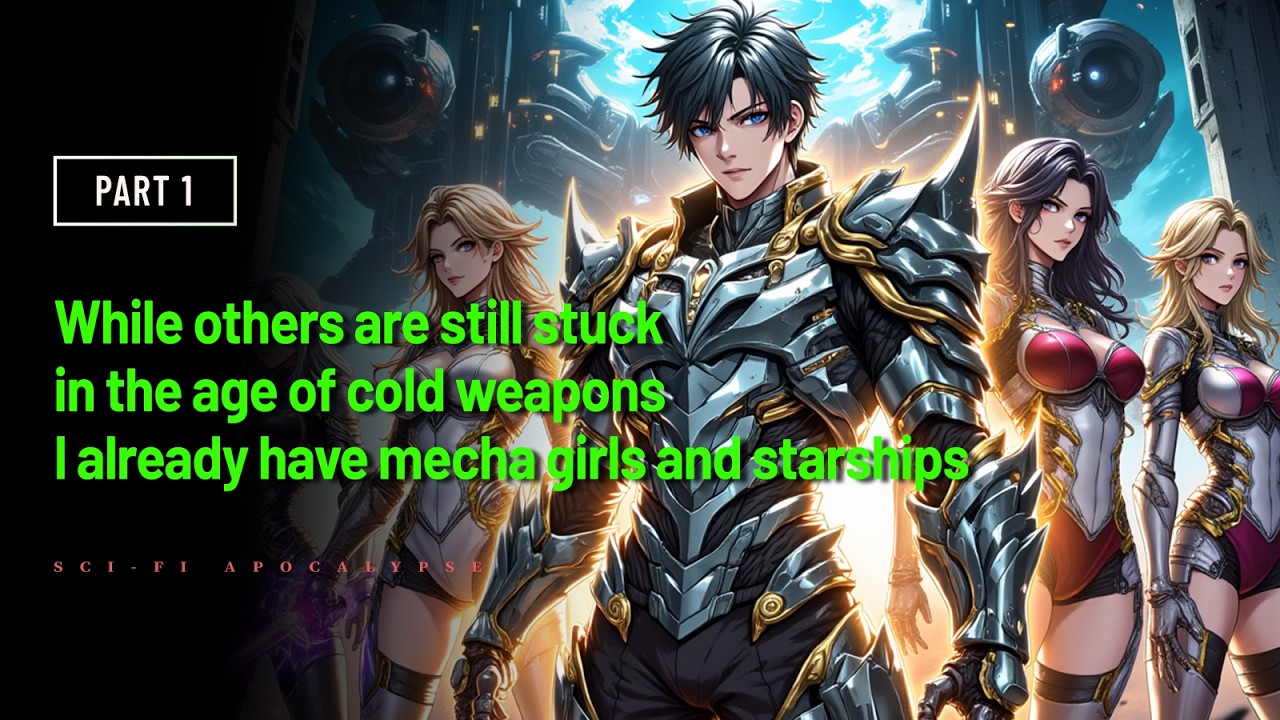 While others are still stuck in the age of cold weapons, I already have mecha girls and starships