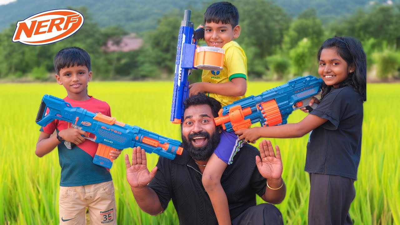 My New Nerf Gun Collection | കിടിലൻ തോക്കുകൾ | M4 Tech |