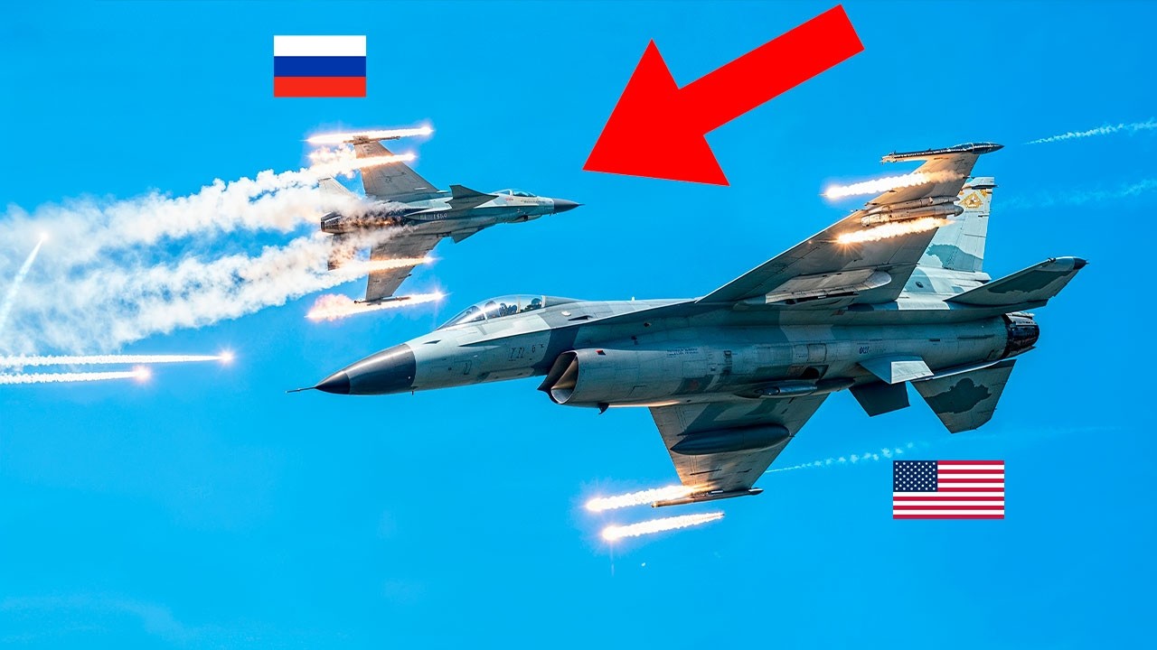 Su-35 Ruso Retó a F-16 en Alaska — GRAVE ERROR