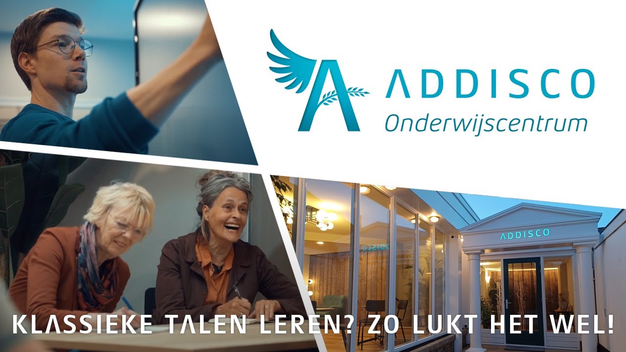 Addisco, de plek waar klassieke talen tot leven komen