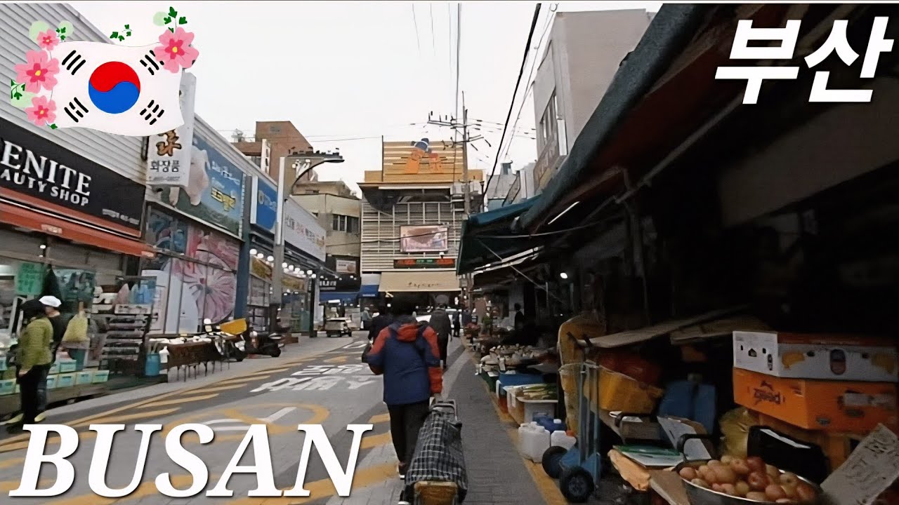 [4K] Busan Korea | Walking Tour of Chinatown, Busan Station