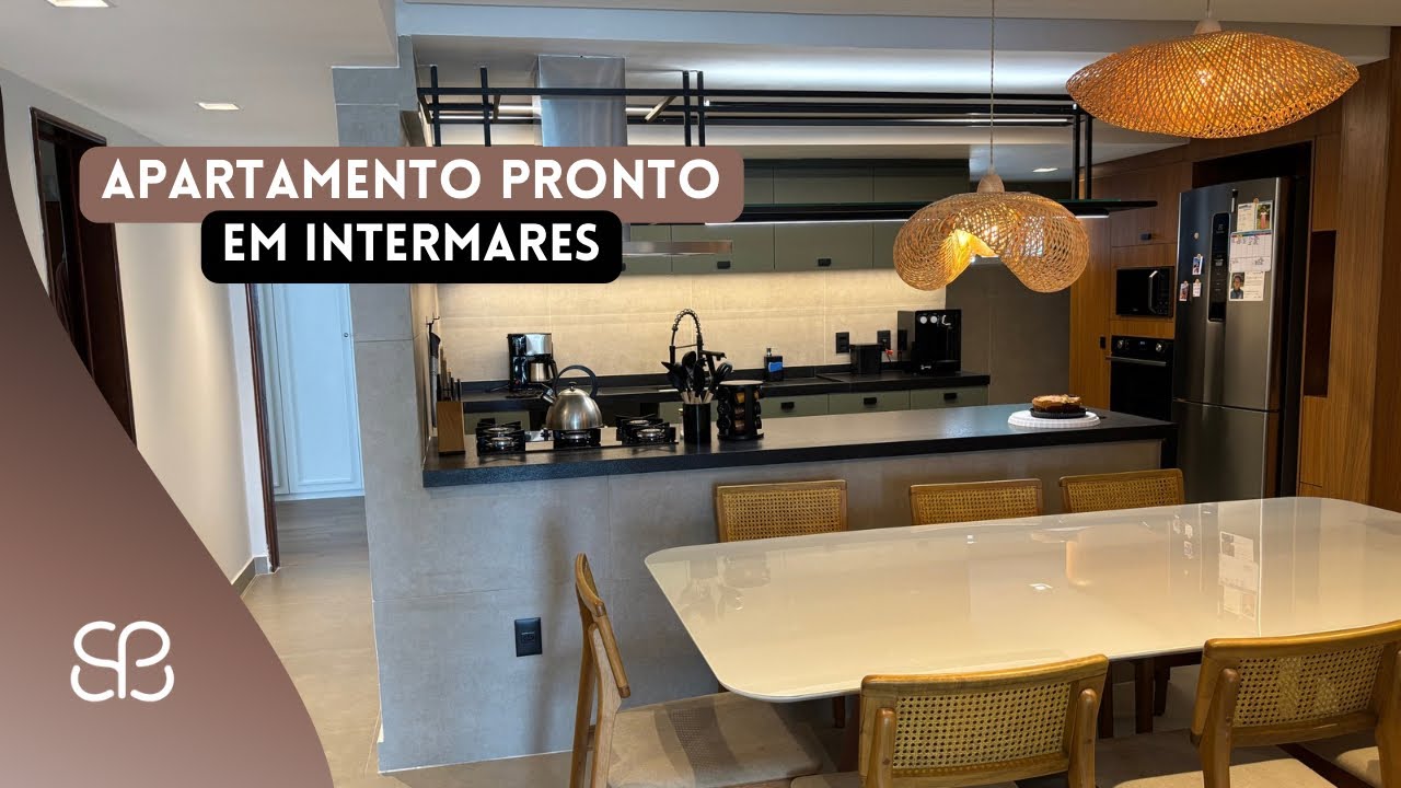 Apartamento pronto novo e reformado a 200m do mar em Intermares Cabedelo - PB